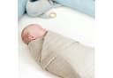Nordic Coast Company Babydecke Musselin Kuscheldecke Natur 100% Baumwolle Bild 1
