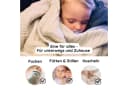 Nordic Coast Company Babydecke Musselin Kuscheldecke Natur 100% Baumwolle Bild 5