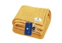 Nordic Coast Company Babydecke Musselin Currygelb Kuscheldecke Bild 2