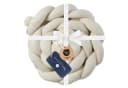 Nordic Coast Company Nestchenschlange XXL Bettschlange geflochten Beige Bild 2