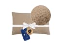 Nordic Coast Company Dekokissen Teddy Bouclé Beige/Braun Bild 2