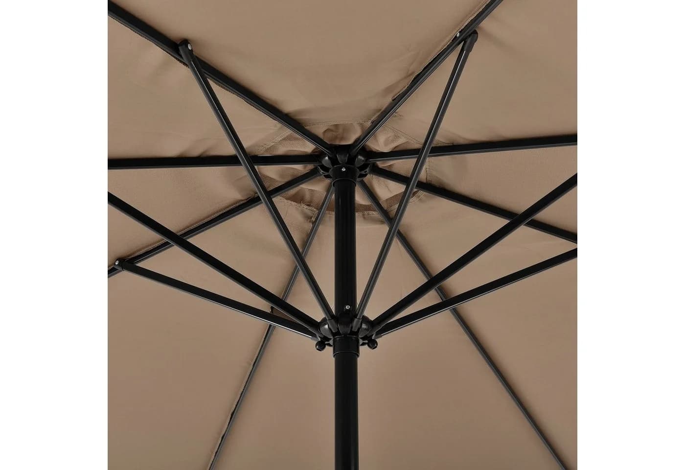 casa.pro Sonnenschirm Budapest Kurbelschirm 300cm Beige - Bild 5