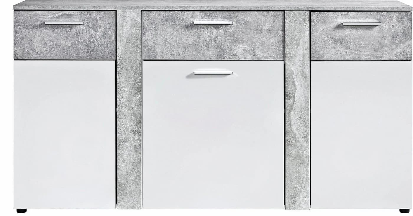 PROCONTOUR Kommode Trenti Grau Weiß mit Schubkasten - Bild 3