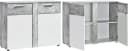 PROCONTOUR Kommode Trenti Weiß Betonfarben Modern Bild 2