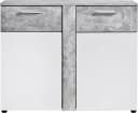 PROCONTOUR Kommode Trenti Weiß Betonfarben Modern Bild 3