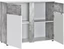 PROCONTOUR Kommode Trenti Weiß Betonfarben Modern Bild 4