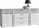 PROCONTOUR Kommode Trenti Grau Weiß 4 Schubkästen Bild 1