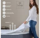 SEI Design Matratzenschoner Spannbettlaken Topper Weiß Soft Bild 1