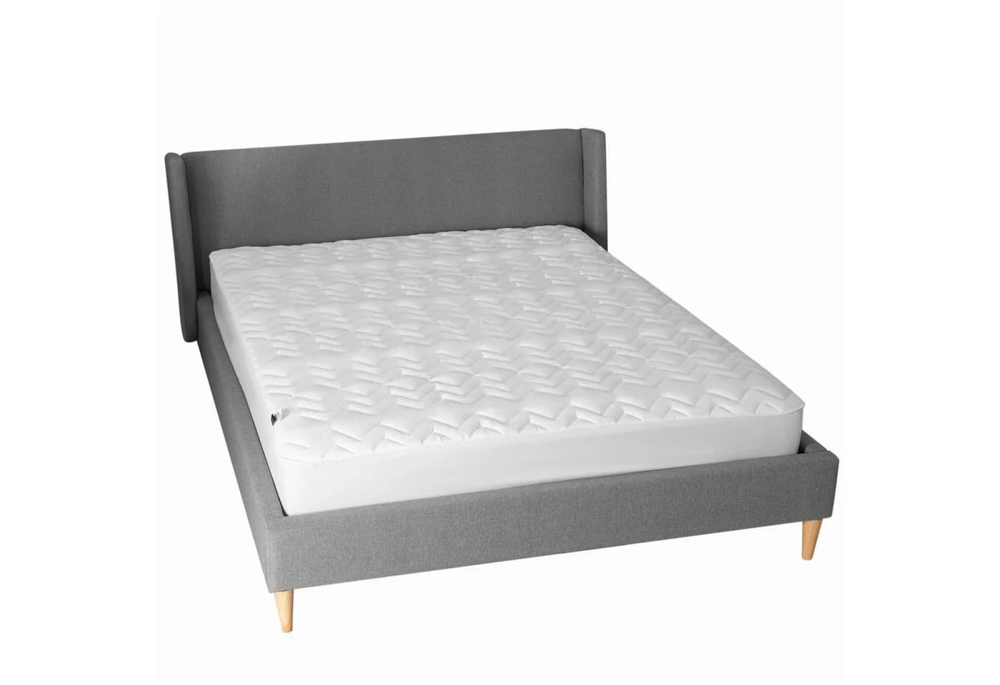 SEI Design Matratzenschoner Spannbettlaken Topper Weiß Soft - Bild 2