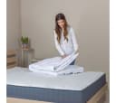 SEI Design Matratzenschoner Spannbettlaken Topper Weiß Soft Bild 3