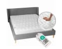 SEI Design Matratzenschoner Spannbettlaken Topper Weiß Soft Bild 4