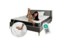 SEI Design Matratzenschoner 90x200 cm Weiß Ergonomisch Gesteppt Bild 1