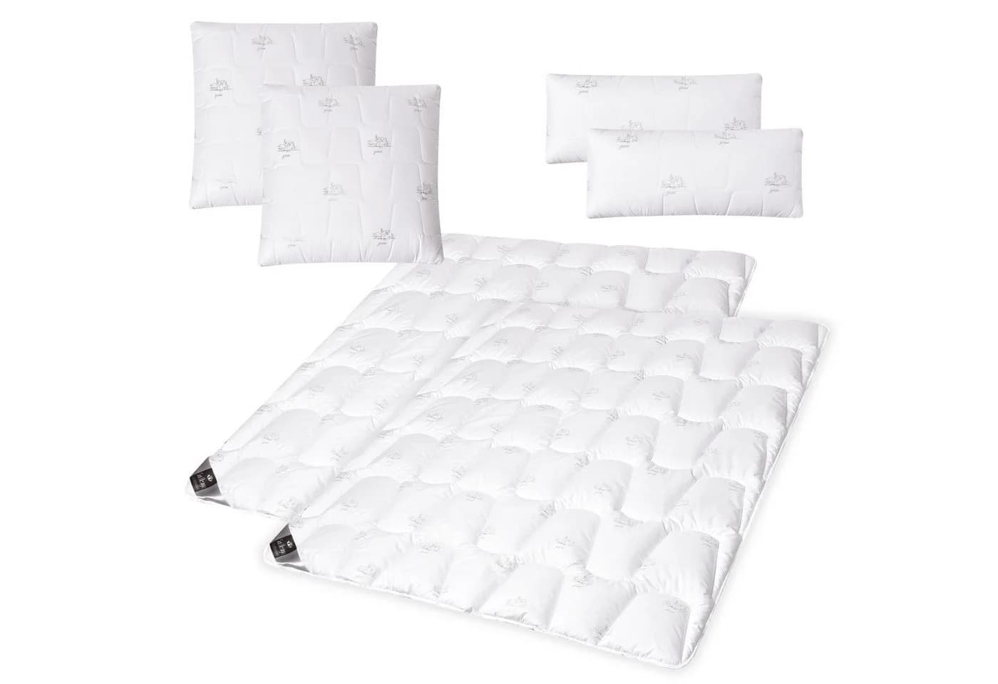 SEI Design Microfaserbettdecke Winter Bett-Set 6-tlg. Daunenähnliches Gefühl - Bild 2