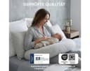 SEI Design Stillkissen Grau 170x30 cm Bild 4
