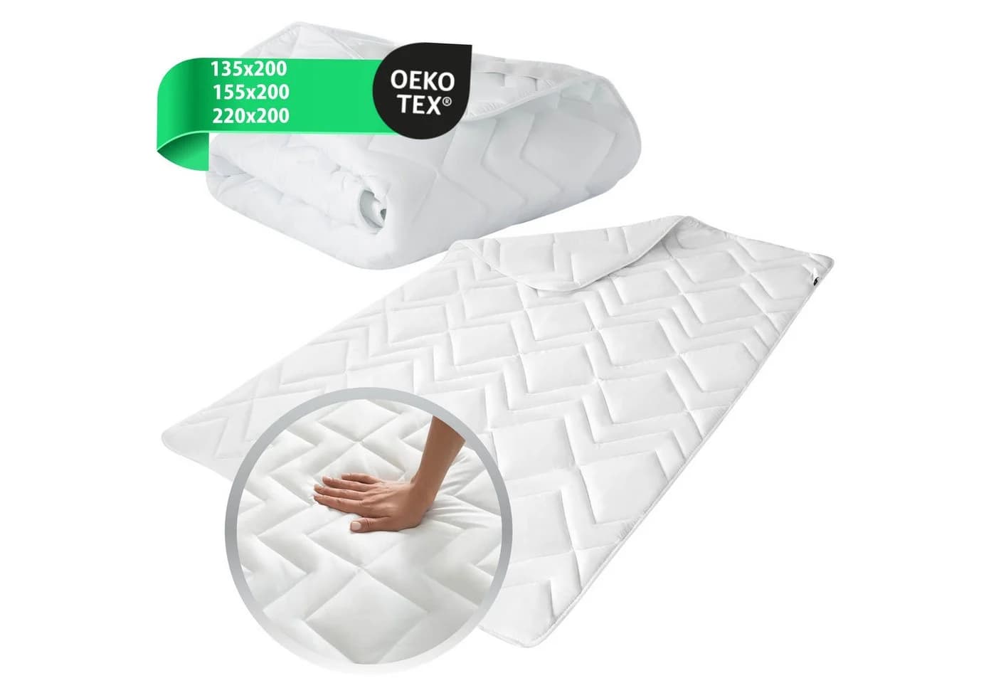 SEI Design Microfaserbettdecke Classic Kollektion Hypoallergen - Bild 3