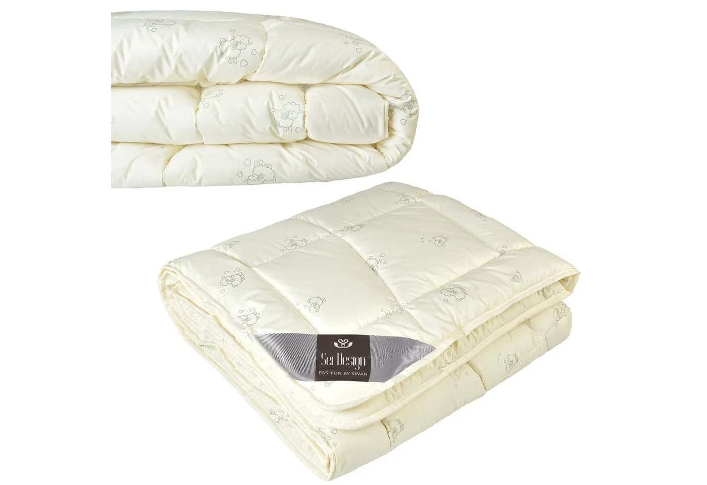 SEI Design Naturfaserbettdecke Wool Comfort 135x200 cm - Bild 5