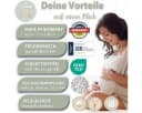SEI Design Stillkissen Seitenschläferkissen Babynestchen mit EPS Mikroperlen, Schwangerschaftskissen mit Bezug, Bezug 100% Baumwolle Bild 2