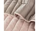 SEI Design Bettüberwurf Royal taupe-beige bestickt Wendefunktion Bild 5