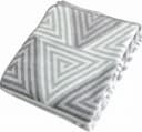 SEI Design Plaid Kuscheldecke Grau Nordic Elegance 150x200 cm Bild 2