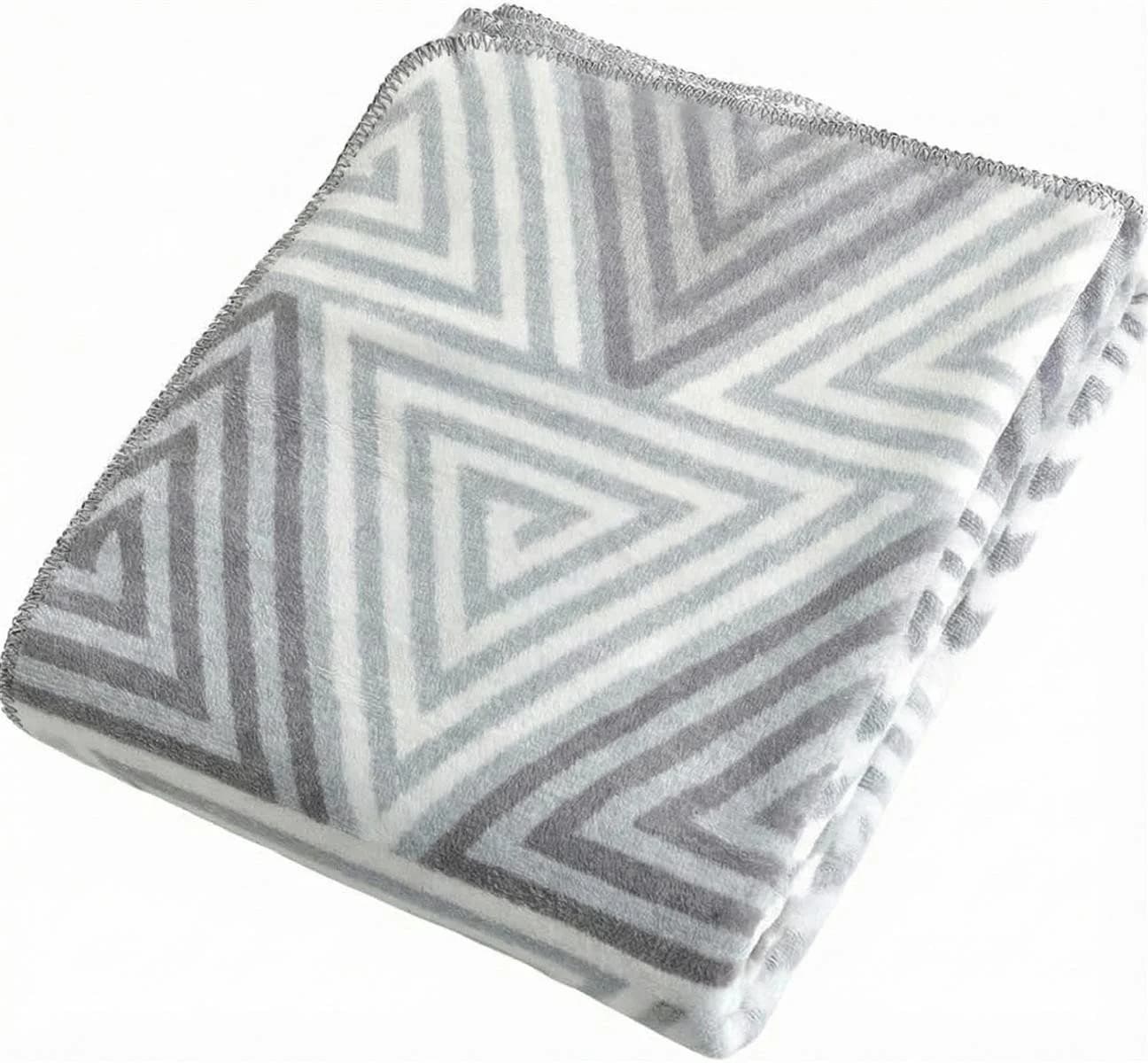 SEI Design Plaid Kuscheldecke Grau Nordic Elegance 150x200 cm - Bild 2