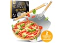 Loco Bird Pizzaschieber Set Aluminium mit Holzgriffen Bild 2