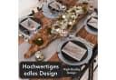 Loco Bird Filz Tischset 6er Set Hellgrau Rechteckig Bild 1