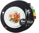 Loco Bird Platzset 6er Set Filz Anthrazit Rechteckig 38 cm Bild 2