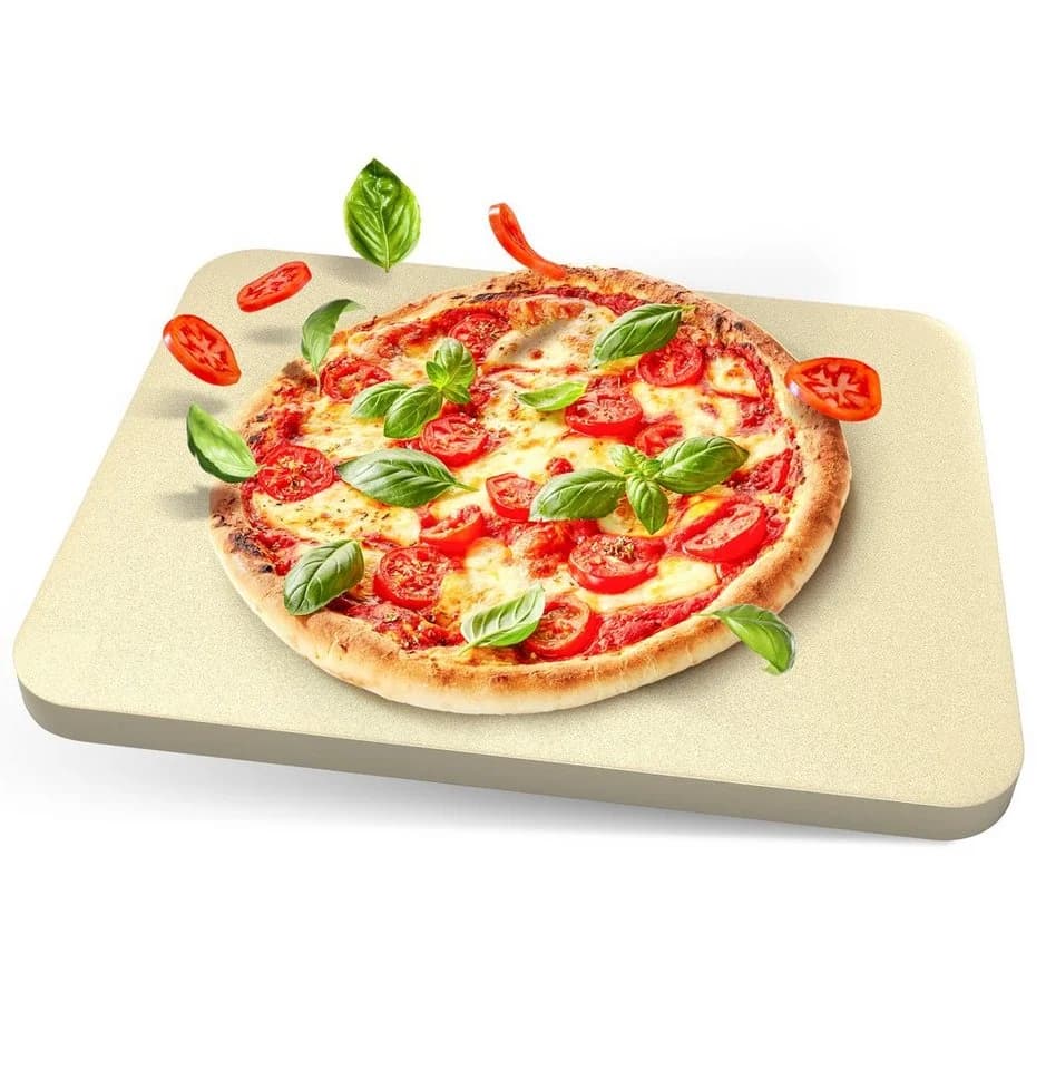 Loco Bird Pizzastein Cordierit Rechteckig Backofen Grill - Bild 2