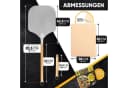 Loco Bird Pizzastein Set Cordierit mit Schieber & Buch Bild 3