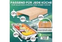 Loco Bird Schneidebrett Bambus mit Edelstahlschalen Bild 4