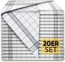 Loco Bird Geschirrtuch-Set Grau 100% Baumwolle 50x70cm Bild 2