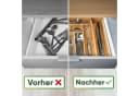 Loco Bird Besteckkasten für Schubladen aus Bambus - Ausziehbar bis 7/9 Fächer Bild 1