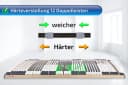 Matratzen Perfekt 44-Leisten Lattenrost 7-Zonen bis 300 kg Bild 3