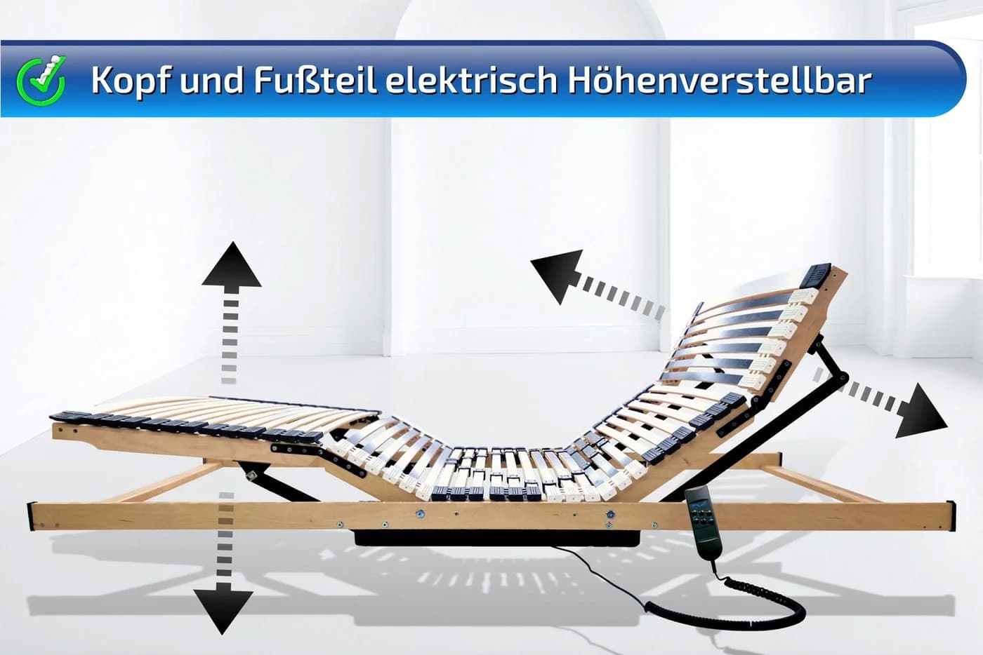 Matratzen Perfekt Elektrischer Lattenrost Motorisch Verstellbar