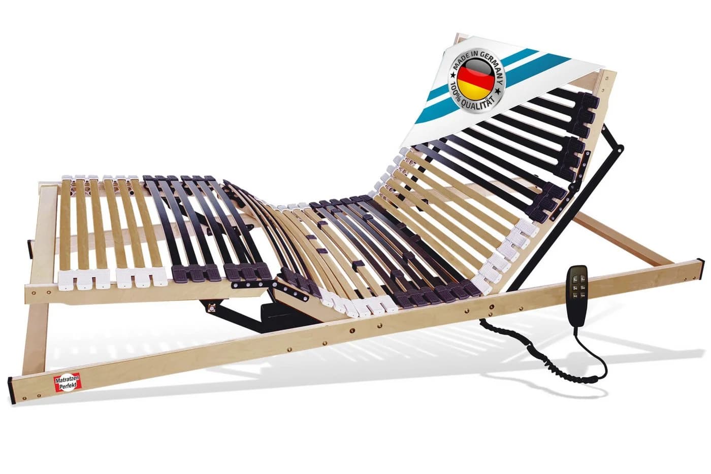 Matratzen Perfekt Elektrischer Lattenrost 7 Zonen Motorisch Verstellbar - Bild 2