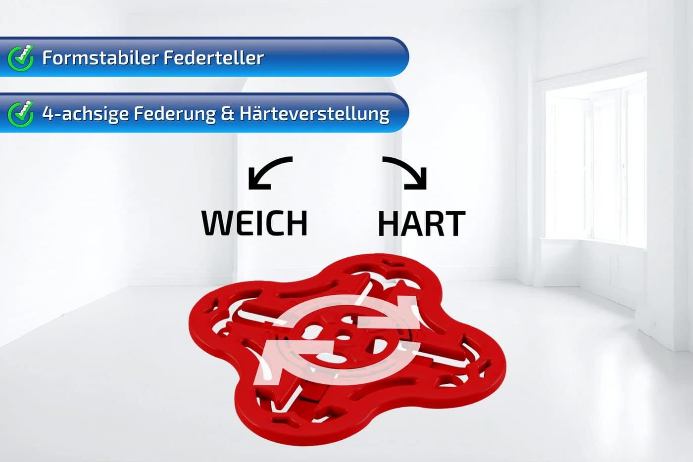 Tellerlattenrost T Flex Lattenrost de Luxe bis 300 KG Tragkraft, Matratzen Perfekt - Bild 5