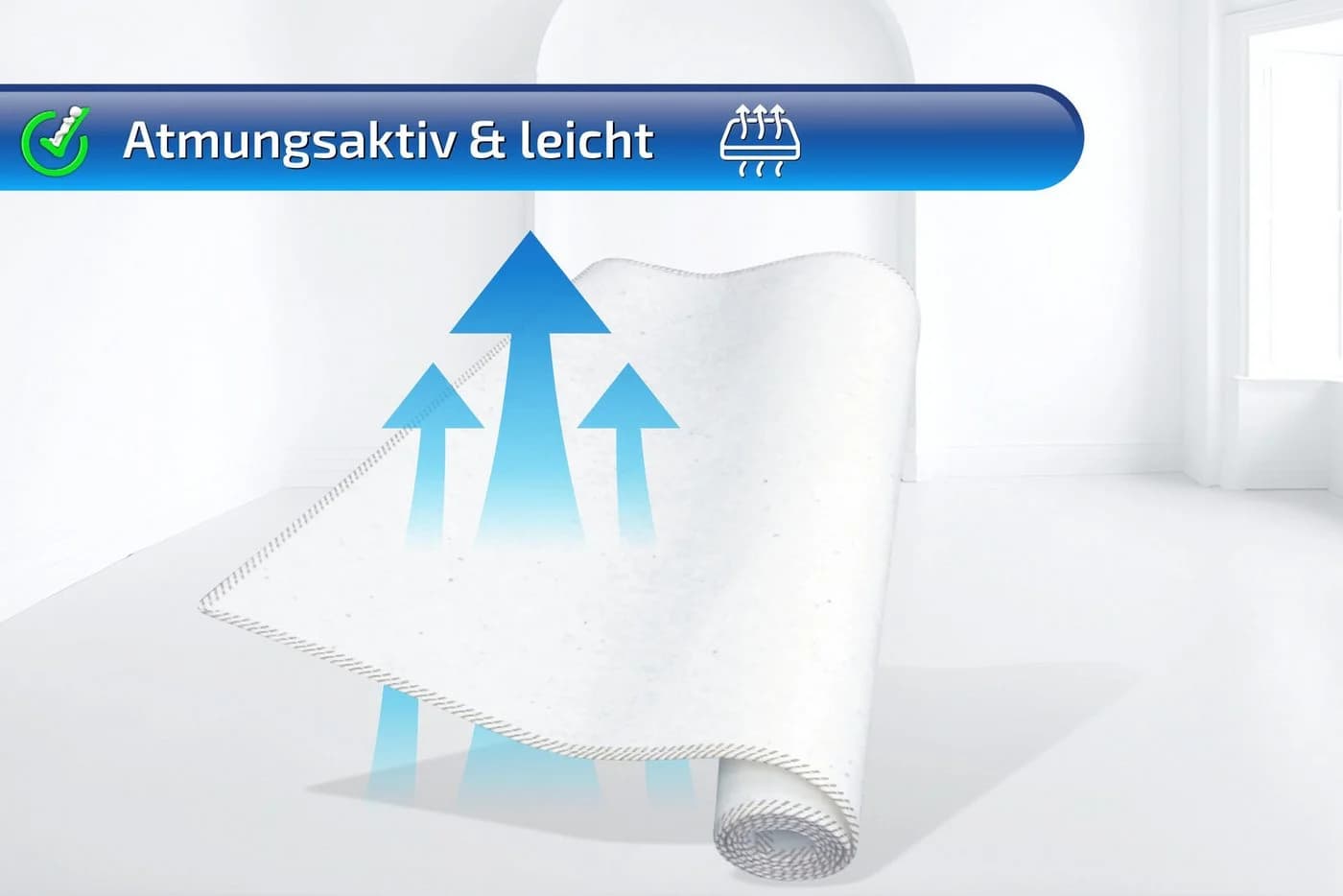 Matratzenschoner Matratzen Perfekt Weiß Atmungsaktiv OEKO-TEX® 100 - Bild 3
