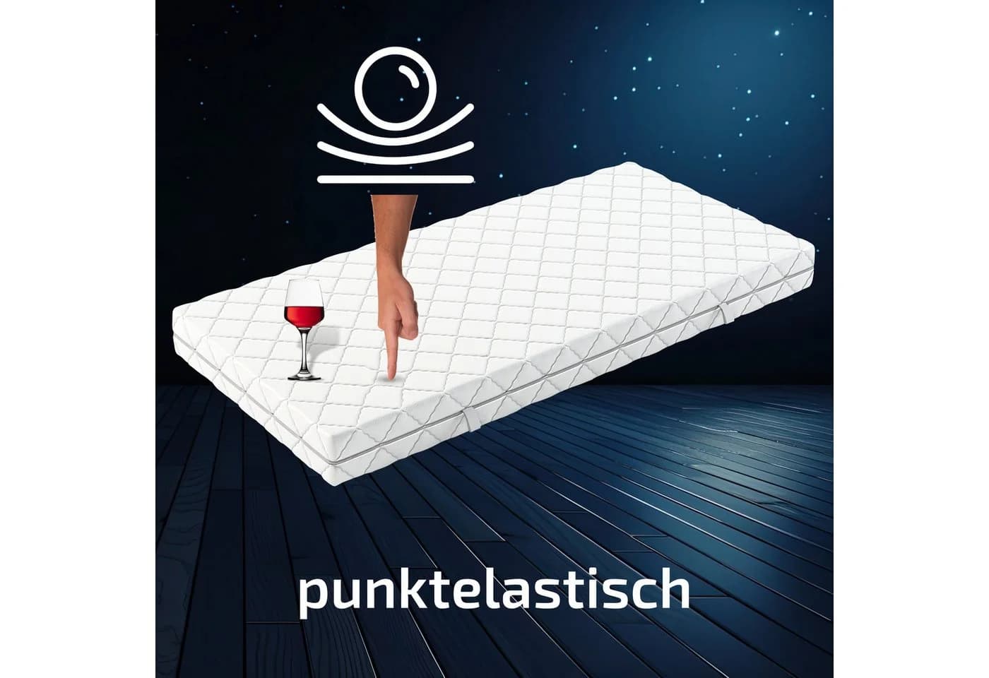 Matratzen Perfekt Taschenfederkernmatratze Set 2 Stück 7-Zonen - Bild 3