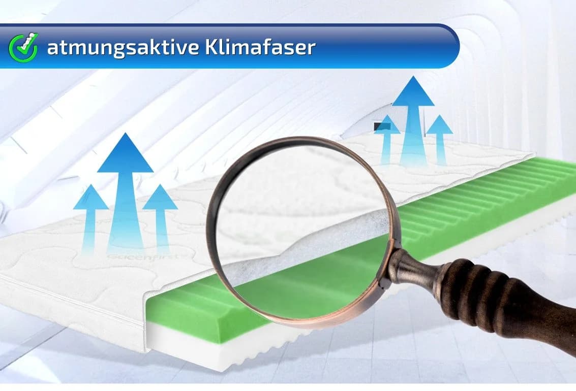 Kaltschaummatratze 7 Zonen Wendematratze Härte 3/4 Matratzen Perfekt - Bild 5