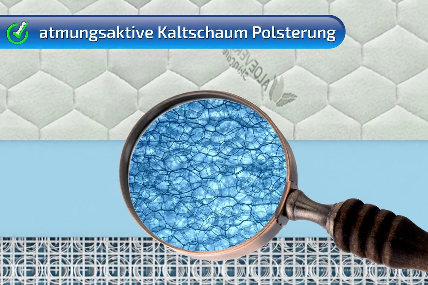 Federkernmatratze Smaragd XXL H5 Extra Fest Matratzen Perfekt - Bild 5
