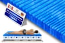 Matratzen Perfekt Gelschaum Topper 8 cm 7 Zonen Weiß Bild 2