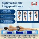 Matratzen Perfekt Taschenfederkernmatratze KÖLN 7 Zonen Weiß Bild 1