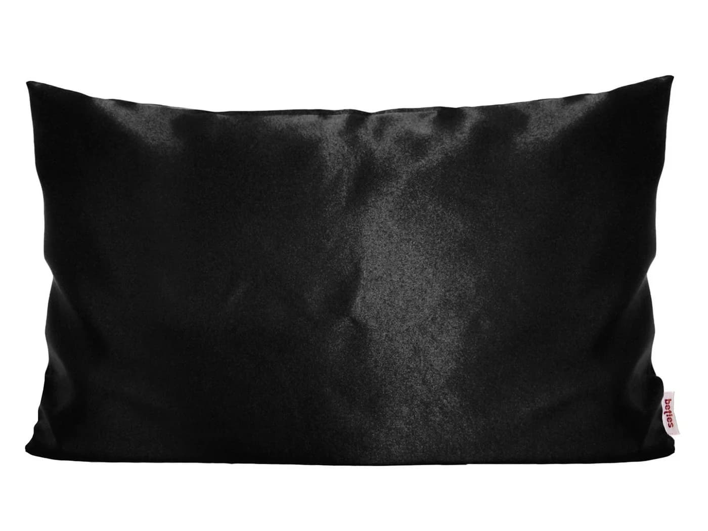 beties Kissenbezug Glanz Satin Schwarz 40x60 cm - Bild 2