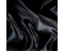 beties Kissenbezug Glanz Satin Schwarz 40x60 cm Bild 3