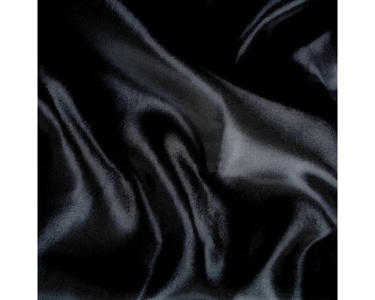 beties Kissenbezug Glanz Satin Schwarz 40x60 cm - Bild 3