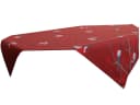 beties Mitteldecke Beeren Vögel Marsala-Rot 100% Baumwolle Bild 2