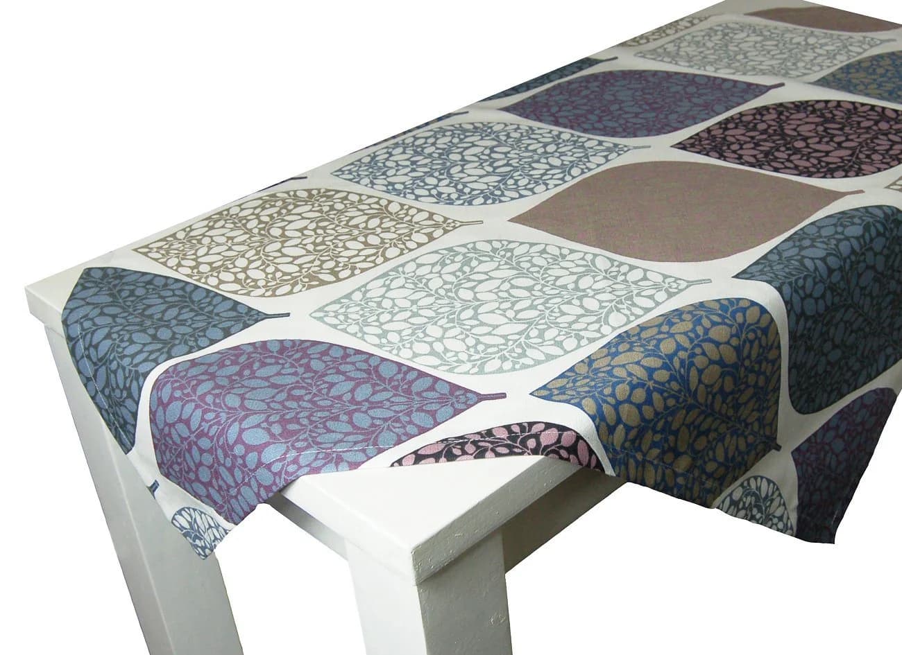beties Mitteldecke Momente 1-tlg. 100% Baumwolle Blätterdesign - Bild 2