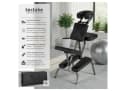 TECTAKE Massagesessel Klappbar Schwarz Mit Tragetasche Bild 2