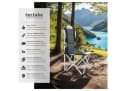 tectake® Campingstuhl faltbar gepolstert geringes Gewicht Bild 2