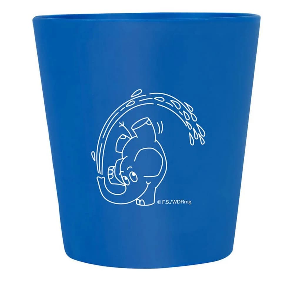Hydrophil Zahnputzbecher Kids Blau Elefant - BPA-frei